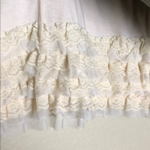 Wrangler Denim Skirt with Ruffle Trim - Picture 3 of 5